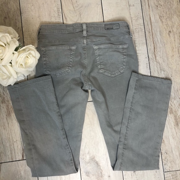 AG Adriano Goldschmeid Ballad Slim Boot Grey Jeans - Picture 14 of 16